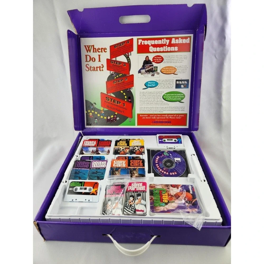 Vtg The Phonics Game Better Way Learning Educational Reading School Homeschool